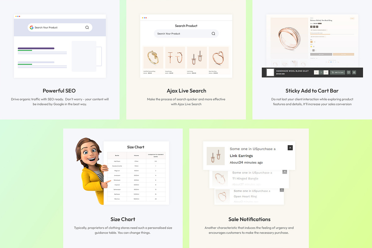 Jewelry Store | Shopify Theme, a Shopify Template by LogicGo Shopify Experts (Photo 4 of 7)