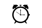 Alarm Clock Silhouette Vector Bundle, an Illustration by Creativeshirt (Thumbnail 28 of 51)