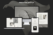 Services Website Canva Template, a Landing Page Template by Studio Suvelle (Thumbnail 2 of 7)