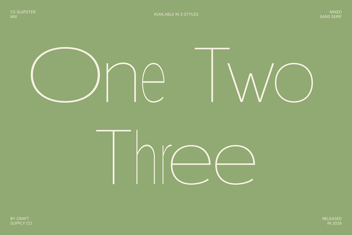 CS Quipster Mix, a Sans Serif Font by Craft Supply Co. (Photo 3 of 8)