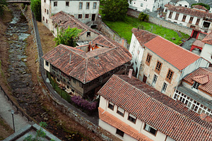 Old town Salas rooftops view, an Architecture Photo by SkyNext