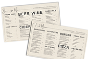 Food & Drink Menu Template, a Templates & Theme by iloveTemplate (Thumbnail 2 of 7)