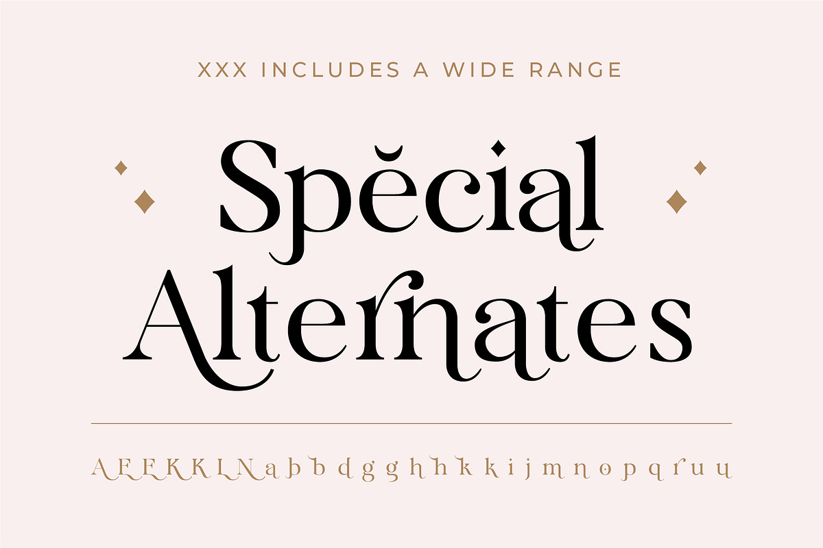 Roserri - Modern Ligature Serif, a Serif Font by Vesvocrea (Photo 12 of 15)