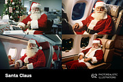 Santa Claus. 62 images, a Holiday Photo by Handmadefont (Thumbnail 6 of 15)