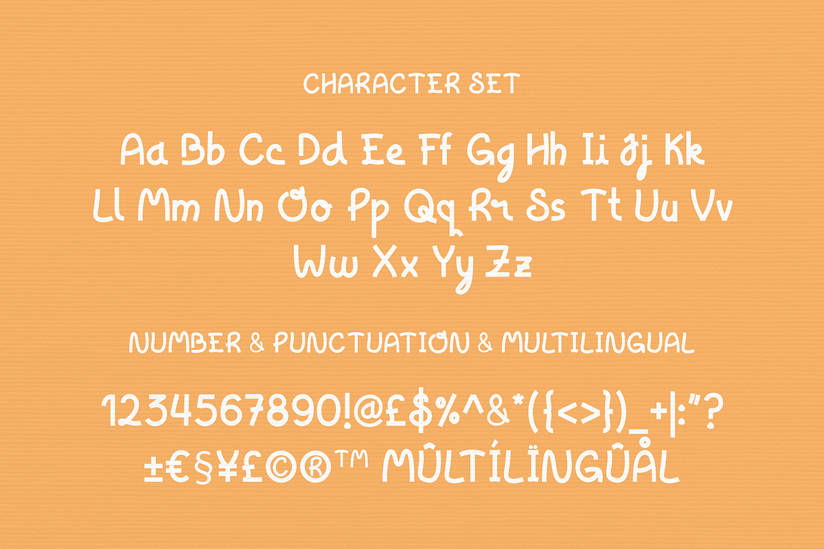 Jibby – A Cute Handwritten Font, a Handwritten Font by Huge Dream Studio (Photo 3 of 8)