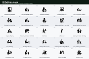 Pet Care Icons, a Solid Icon by Symbolic Language (Thumbnail 4 of 6)