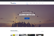 CourseWare - Learning PSD Template, a Landing Page Template by bigpsfan's SHOP (Thumbnail 2 of 25)