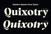Gattino Spazio - Bold Serif Typeface, a Serif Font by Mbonster Design Studio (Thumbnail 5 of 20)