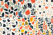 Abstract Organic Shapes Pattern, a Pattern Graphic by Black Bird Studio (Thumbnail 2 of 5)