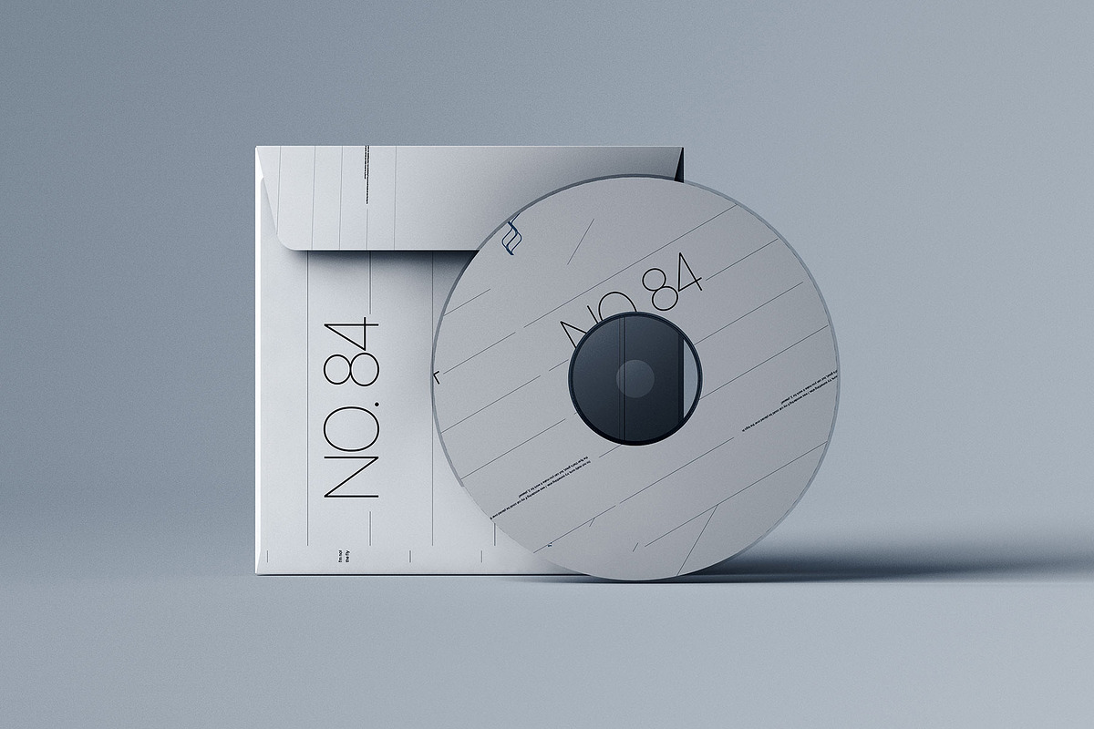 CD Cover Mockup, a Packaging Mockup by Graphic Pear