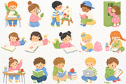 Kids Back to School Clipart Teacher, a Person Illustration by SugarCloudStudioArt (Thumbnail 3 of 6)