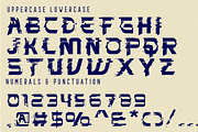 Thrives Glitch - Futuristic Font, a Serif Font by 177Studio (Thumbnail 8 of 8)