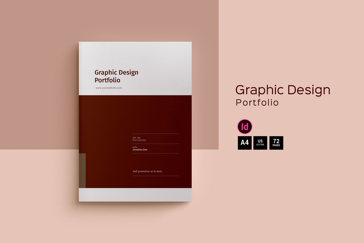 Graphic Design Portfolio, a Brochure Template by adekfotografia (Photo 1 of 16)