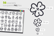 St. Patrick's Line Icons Set, an Outline Icon by Voysla's Shop (Thumbnail 3 of 4)
