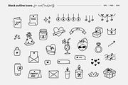 62 doodle icons | Party & Event, an Outline Icon by Pinkbrush (Thumbnail 3 of 4)
