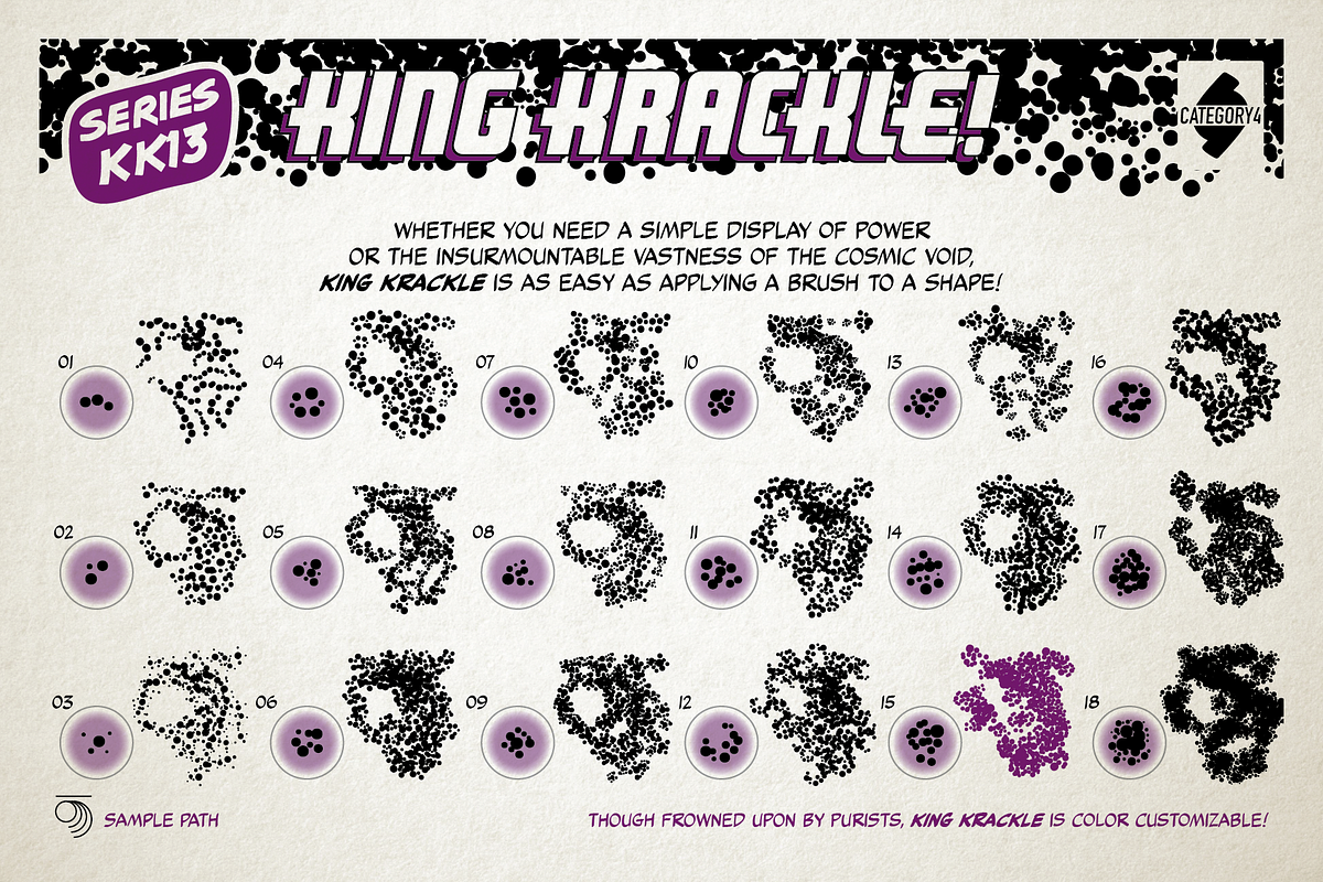 The Cult of King Krackle!, a Brush Add-On by category4 (Photo 2 of 5)