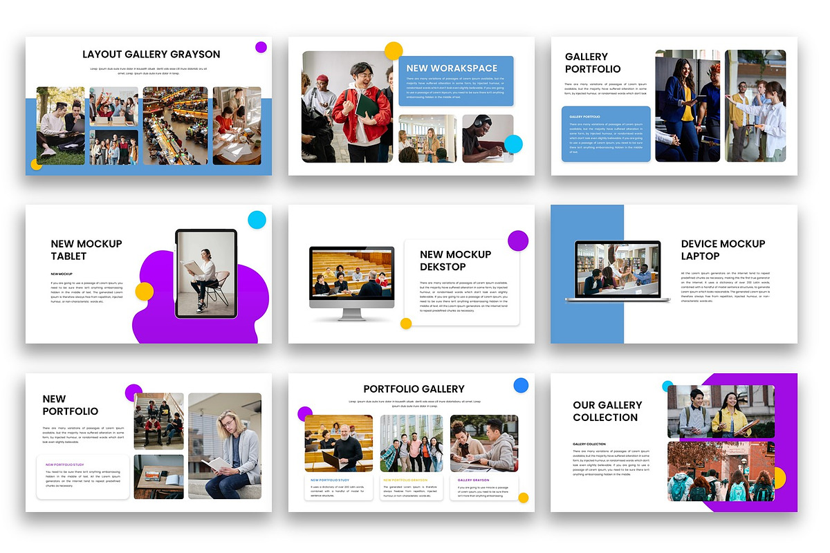 Grayson - Education Keynote Template, a Presentation Template by kreatifreya (Photo 4 of 5)