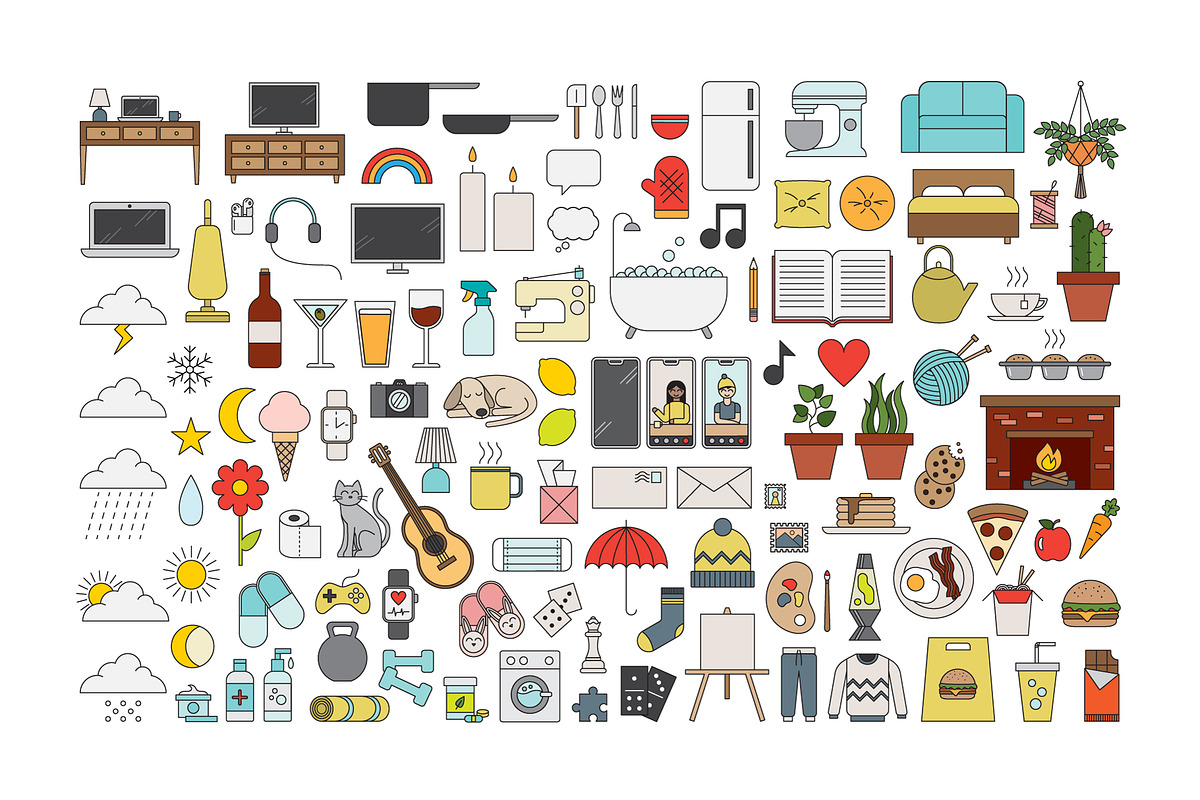 Self Care, At Home Icons, an Icon by GraphicsByKassy (Photo 2 of 10)
