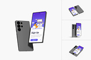 Samsung Galaxy S25 Ultra Mockup, a Device Mockup by suciamairastd (Thumbnail 1 of 5)
