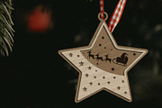 Christmas Ornaments Set, Decoration, a Templates & Theme by LaserCutano (Thumbnail 4 of 7)