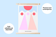 Abstract Forms, a Pattern Graphic by Geometrica Bureau (Thumbnail 5 of 11)