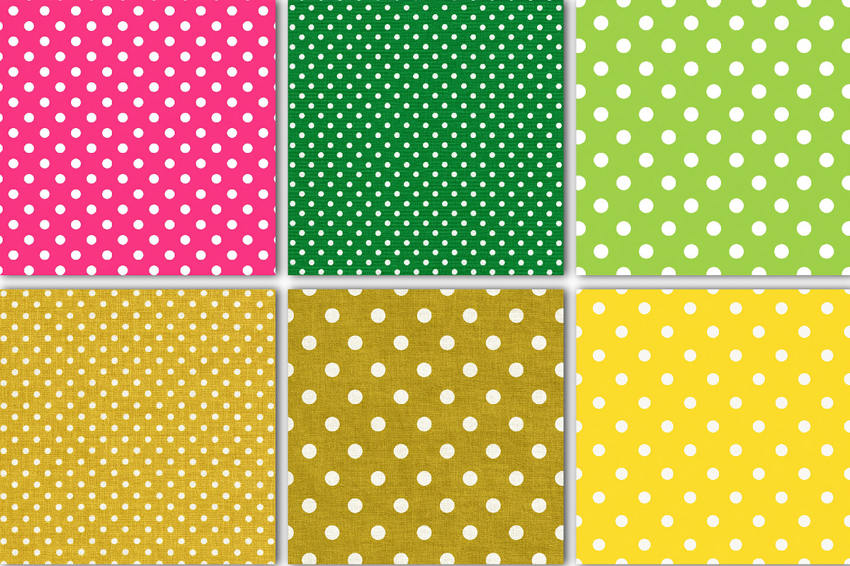 Colorful Seamless Polka Dot Pattern, a Pattern Graphic by Black Bird Studio (Photo 5 of 6)