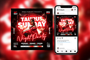 Night Club Flyer, a Flyer Template by StarPixles11 (Thumbnail 2 of 3)