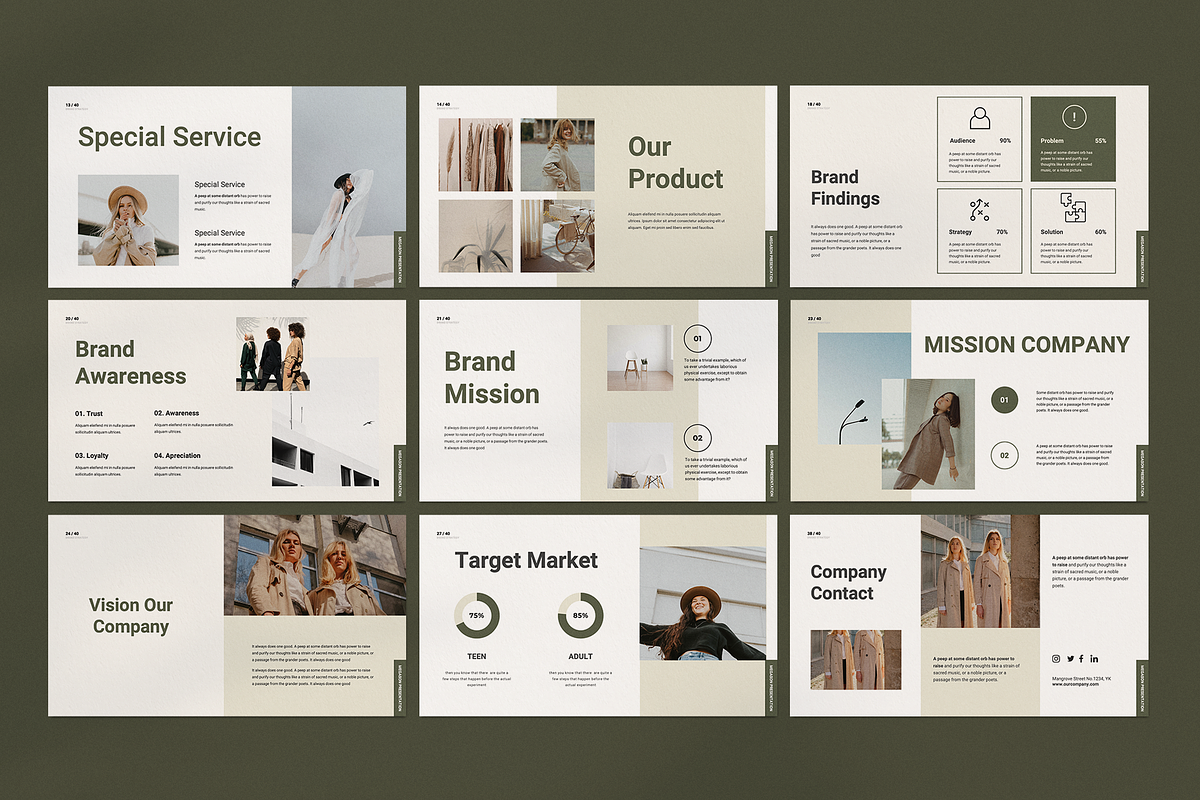 Megason Brand Strategy - Powerpoint, a Presentation Template by Surotype (Photo 10 of 10)