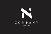 Minimal Initial N Letter Logo Modern, a Branding & Logo Template by Maylianaw28 (Thumbnail 1 of 2)