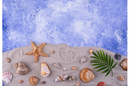 Summer nautical marine background, a Holiday Photo by Yulia Furman