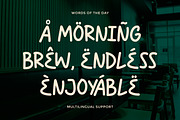 Zarone - Handwritten Display Font, a Handwritten Font by Flawless And Co (Thumbnail 10 of 10)