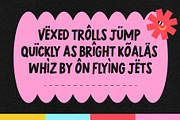 Squibloop, a Sans Serif Font by graphicook (Thumbnail 7 of 10)