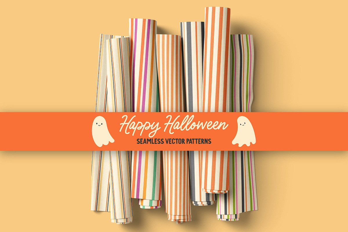 50 Halloween seamless patterns, a Pattern Graphic by EltaMaxArt (Photo 10 of 15)