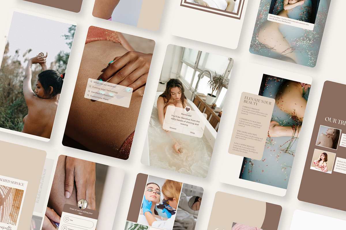 Laser Hair Removal Marketing, a Social Media Template by EliteMatidi (Photo 5 of 7)