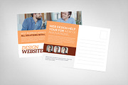 Website Design Business Postcard, a Card Template by graphicforest (Thumbnail 2 of 3)