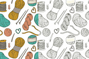 -50% OFF! Yarn balls hand drawn set, an Illustration by Lytvynenko Anna (Thumbnail 5 of 6)
