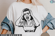 Sassy Retro Housewife SVG, a Graphic by Cut File (Thumbnail 3 of 3)