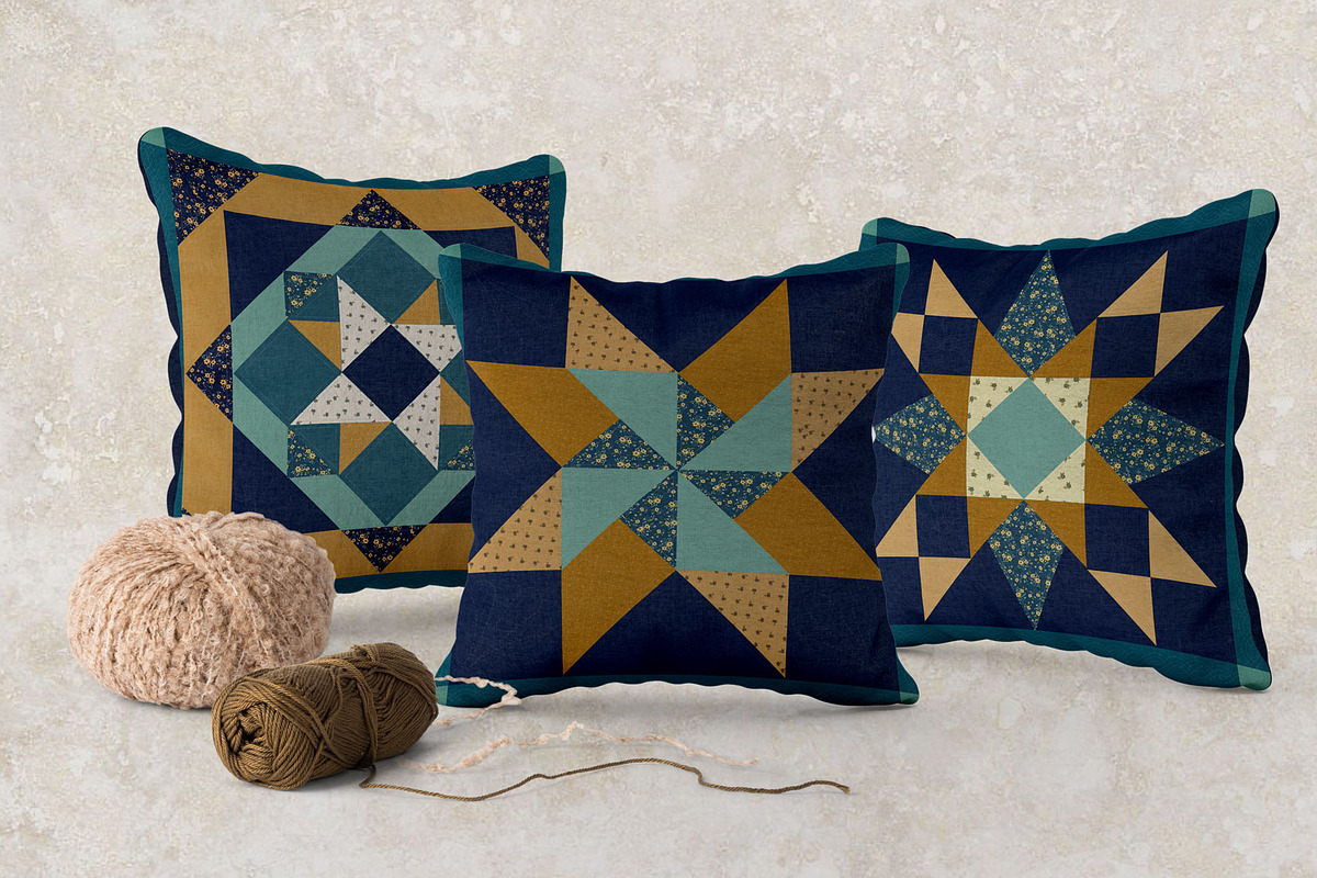 Quilt Block Illustrations, an Illustration by Maggie Stilwell Design (Photo 3 of 9)