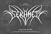 Regolax | Black Metal Font, a Blackletter Font by Denustudios (Thumbnail 2 of 12)