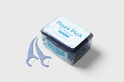 Dental Floss Box Mockup, a Product Mockup by bimockup (Thumbnail 2 of 6)