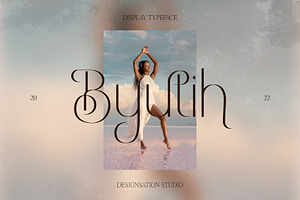 Byutih Tiny Display Typeface