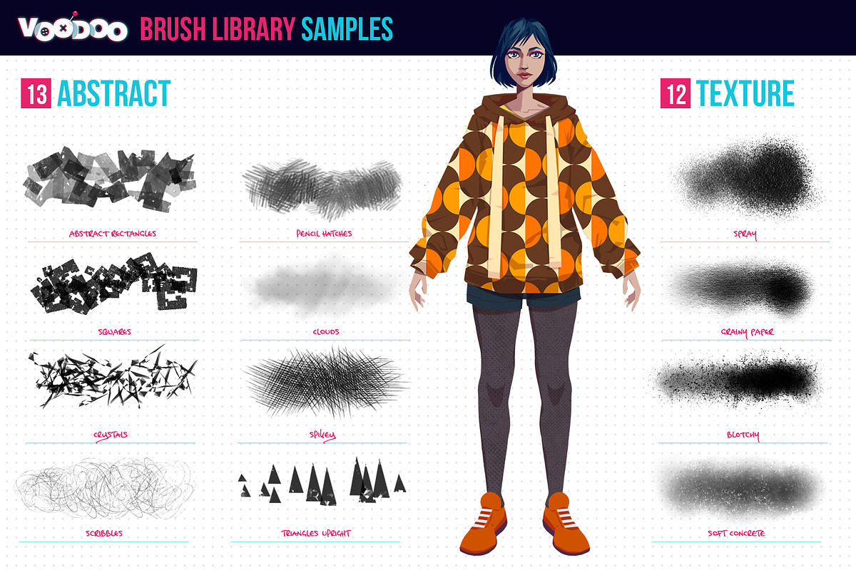 VOODOO Concept Art brushes learning, a Brush Add-On by Green Room Media (Photo 13 of 18)