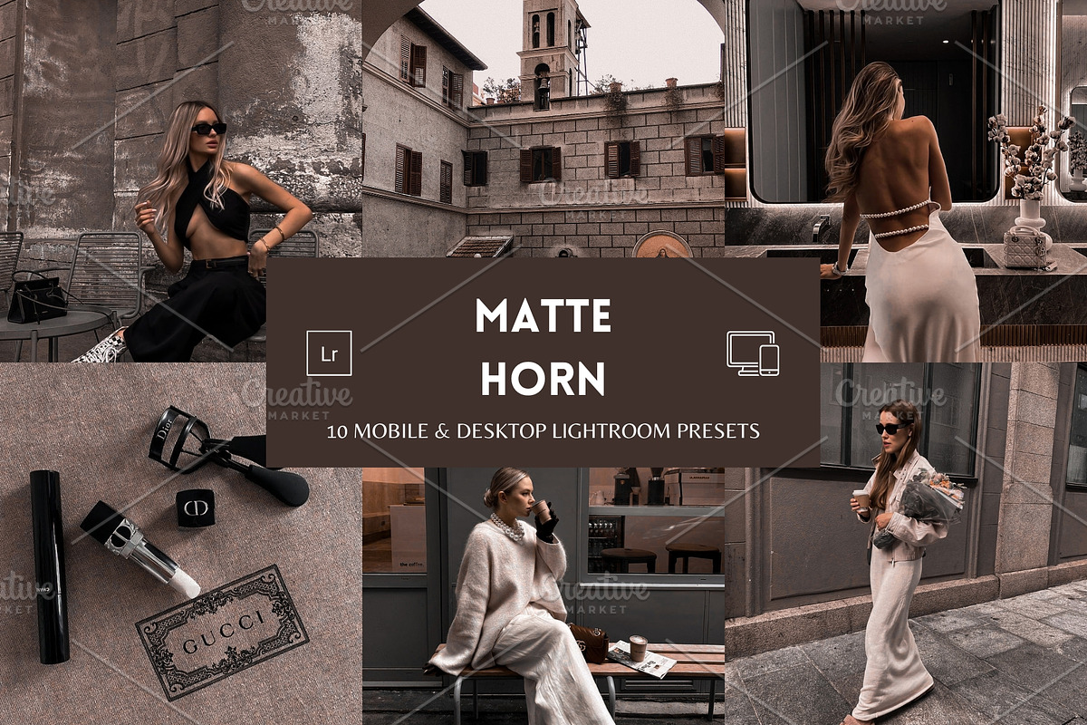 10 Taupe Mobile Lightroom Presets, a Preset Add-On by MEPRESETS (Photo 1 of 8)