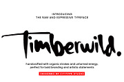 Timberwolf - Expressive Handwritten, a Handwritten Font by Cititype (Thumbnail 1 of 14)