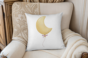 Watercolor Little Boo Clipart, a Decorative Illustration by MockupWizard (Thumbnail 5 of 5)