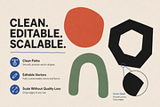 24 Tactile Cutout Vector Shapes, an Object Graphic by Designs24hr (Thumbnail 8 of 10)