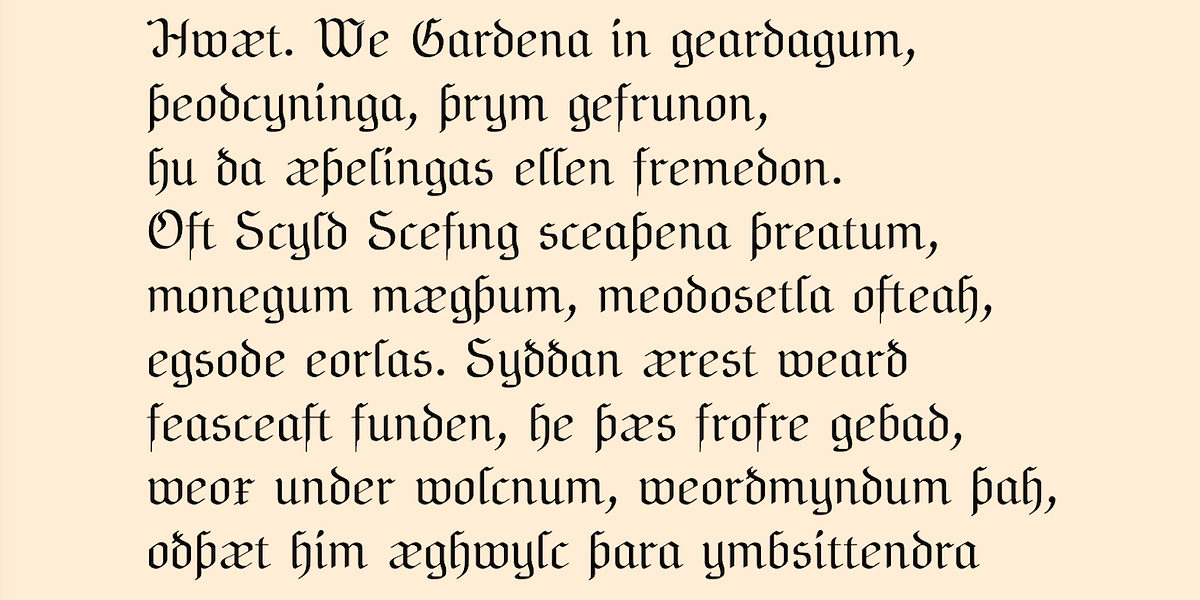NeuAltisch, a Blackletter Font by Ingrimayne Type (Photo 4 of 8)