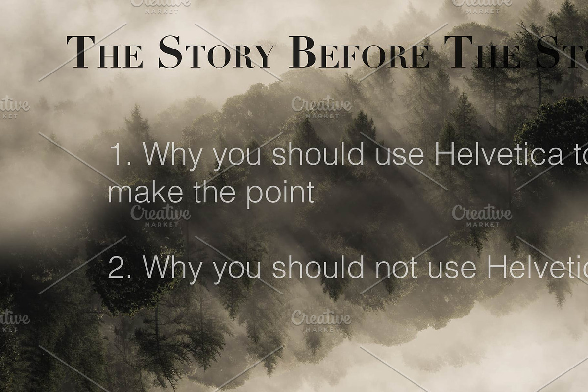 Foggy Mountain Slide Template, a Presentation Template by DesignedBetter (Photo 2 of 7)