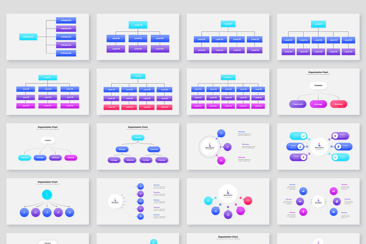 Animated Org Chart Templates, a Presentation Template by Abert (Photo 7 of 10)