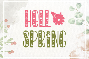 Daisy Font Display Font